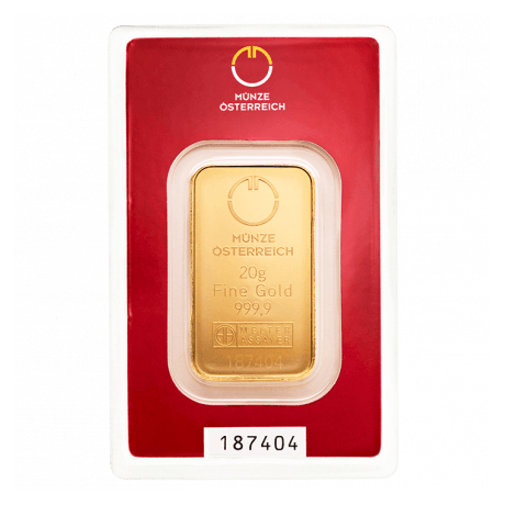 Münze Österreich 20g - Lingote de oro de inversión