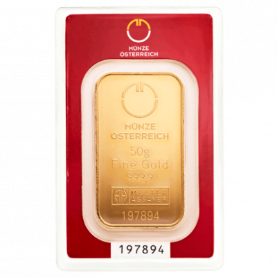 Münze Österreich 50g - Lingote de oro de inversión