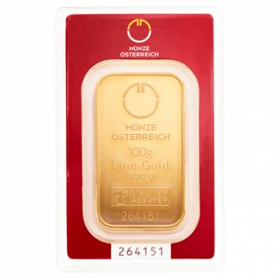 Münze Österreich 100g - Lingote de oro de inversión