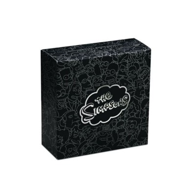 1 Oz Simpsons: Itchy & Scratchy - Moneda de Plata de Coleccionista
