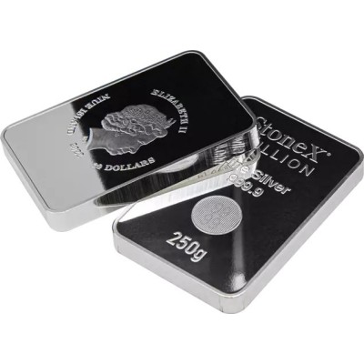 StoneX Coinbar - 250 g - Lingote de moneda de plata