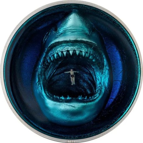 Thalassophobia - 2 Oz - Moneda de Plata de Colección