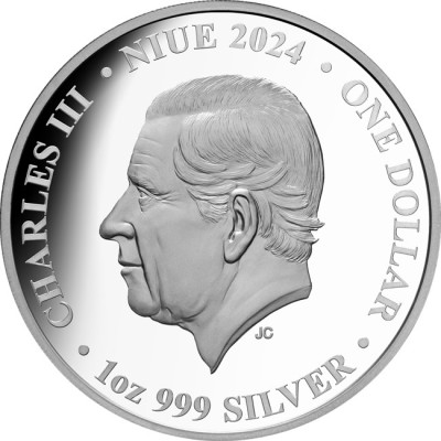 Cisne - 1 Oz - Moneda de Plata de Colección