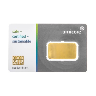 Umicore - 10g - lingote de oro de inversión