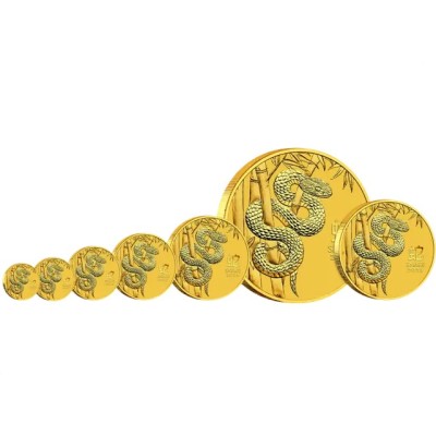 Serpiente Lunar 2025 - 1/2 Oz - Moneda de Oro