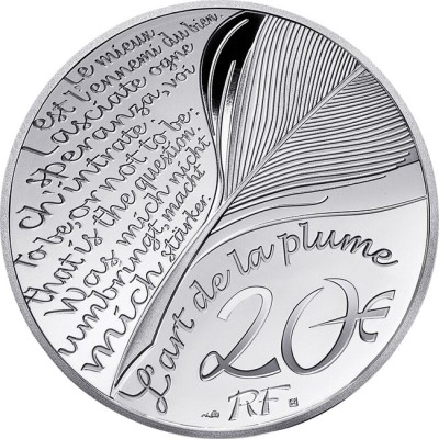 Alejandro Dumas - 1 Oz - Moneda de Plata de Colección