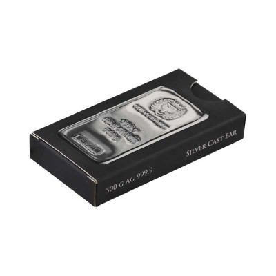 Germania Mint - 500g - lingote de plata de inversión