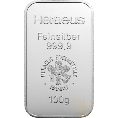 Argor-Heraeus 100 g - Lingotes de plata de inversión