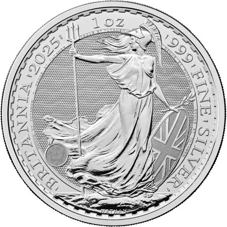 Britannia 2025 - 1 Oz - Moneda de Plata de Inversión (delivery 10.5.2025)