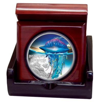 Bluebottle - Moneda de colección de plata de 1 Oz Proof