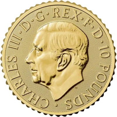 Britannia 2025 - 1/10 Oz - moneda de oro de inversión