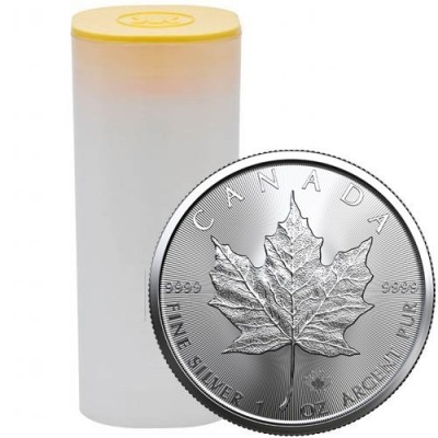 Hoja de Arce (2025) - 1 Oz - Moneda de Plata de Inversión