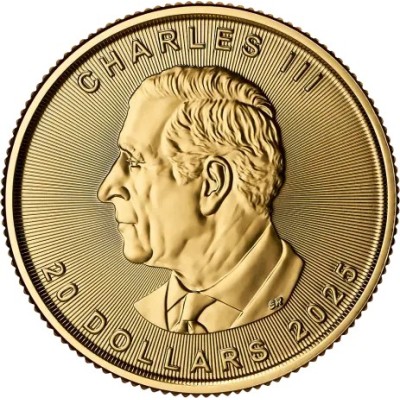 Hoja de arce (2025) - 1/2 Oz - Moneda de Oro