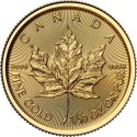 Hoja de arce (2025) - 1/10 Oz - moneda de oro de inversión
