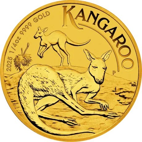 Canguro (2025) - 1/4 Oz - moneda de oro de inversión
