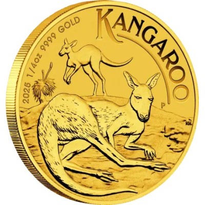 Canguro (2025) - 1/4 Oz - moneda de oro de inversión