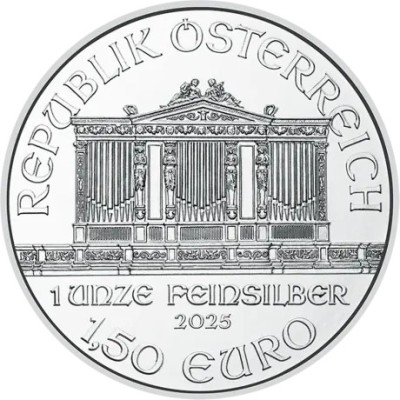 Wiener Philharmoniker (2025) - 1 Oz - moneda de plata de inversión