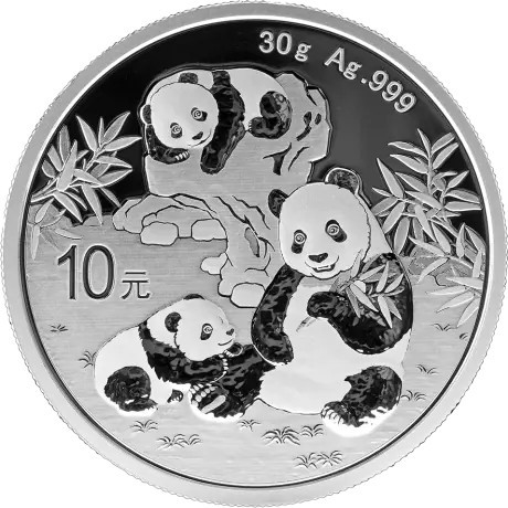Panda (2025) - 30 g - moneda de plata de inversión