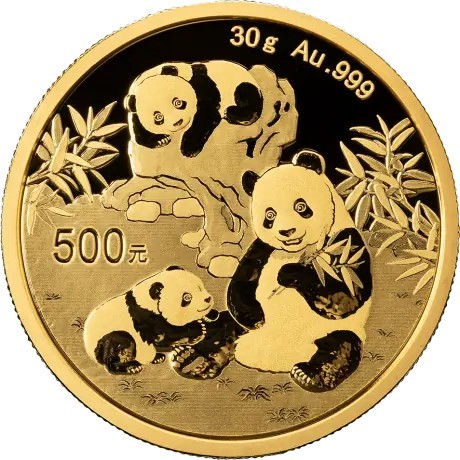 Panda (2025) - 30g - moneda de oro de inversión