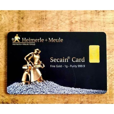 Heimerle + Meule - 1g - lingote de oro de inversión