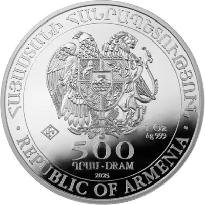 Arca de Noé (2025) - 1 Oz - moneda de plata de inversión