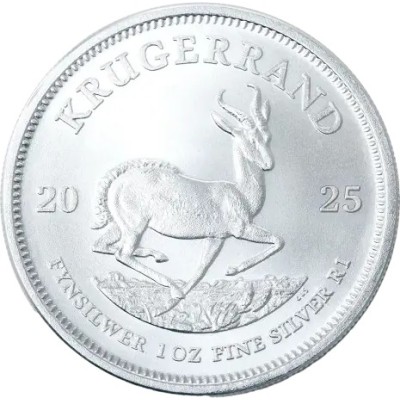 Krugerrand (2025) - 1 Oz - moneda de plata de inversión  (entrega 22.7)
