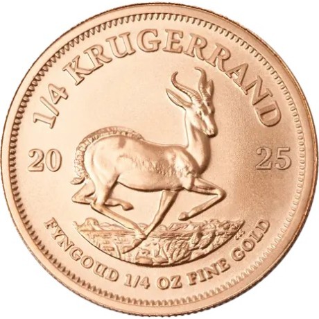 Krugerrand (2025) - 1/4 Oz - moneda de oro de inversión (entrega 2.2.2025)