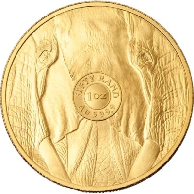 Big Five Elephant (2025) - 1 Oz - moneda de oro de inversión