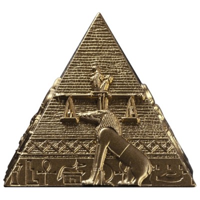 Pirámides de Giza - 6 Oz - moneda de colección de plata prooflike (entrega 26.5.2025)