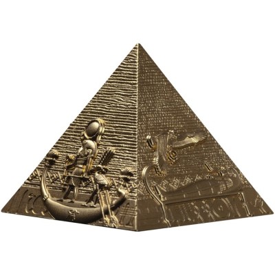 Pirámides de Giza - 6 Oz - moneda de colección de plata prooflike (entrega 26.5.2025)