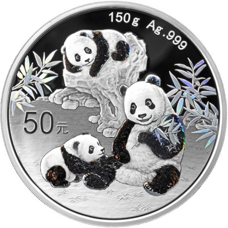 Panda (2025) - 150 g - moneda de colección de plata proof