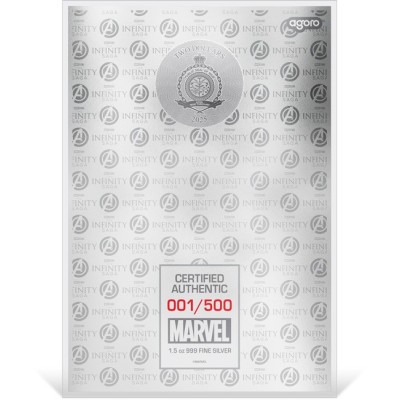 The Avengers - 1,5 Oz - Moneda de Plata de Colección