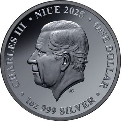 Delfín Mular - 1 Oz - Moneda de Plata de Colección