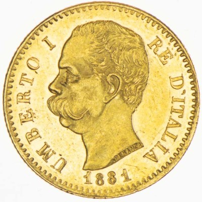 Italia 20 Lire - 6,45 g - moneda de oro de inversión
