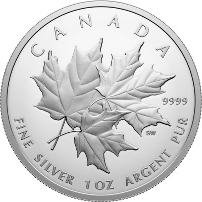 Triple Maple - 1 Oz - Moneda de Plata de Colección
