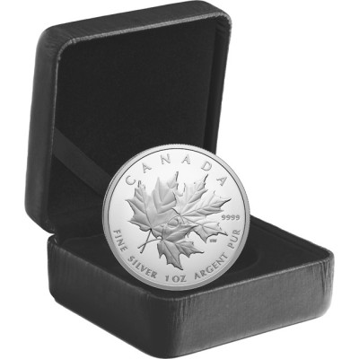 Triple Maple - 1 Oz - Moneda de Plata de Colección
