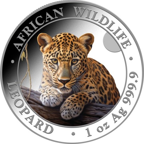 Leopardo 2025 - 1 Oz - Moneda de Plata de Colección