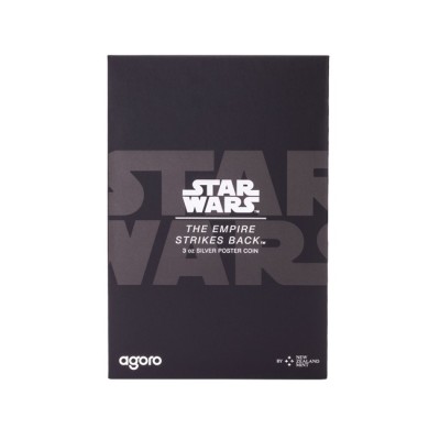 Star Wars: El Imperio Contraataca - 3 Oz - Moneda de Plata de Coleccionista