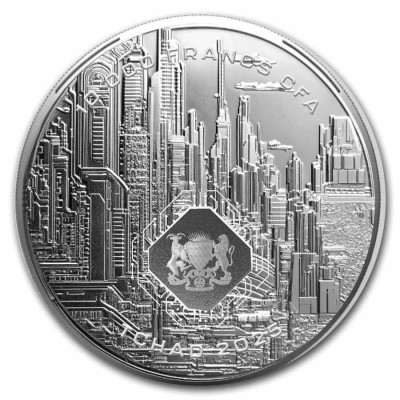 AI - Inteligencia Artificial 2025 - 1 Oz - Moneda de Plata de Inversión