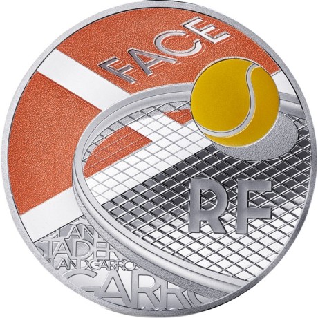 100 Años de Roland Garros - 22g - Moneda de Plata de Colección