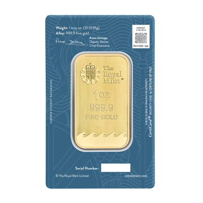 Britannia - 1 Oz - Lingote de Oro