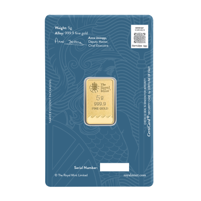 Britannia - 5g - Lingote de oro de inversión