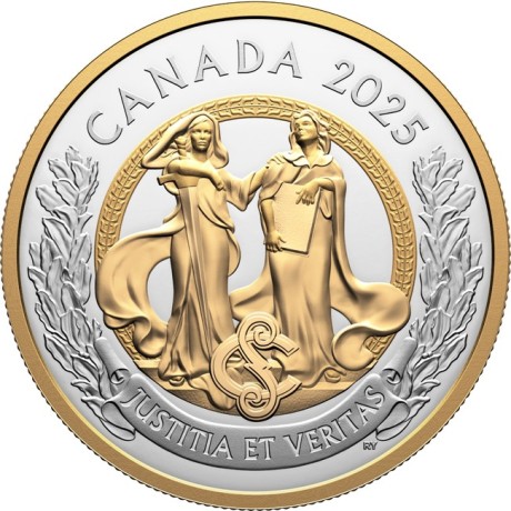 Justicia y Verdad - Moneda de colección de plata de 1 Oz