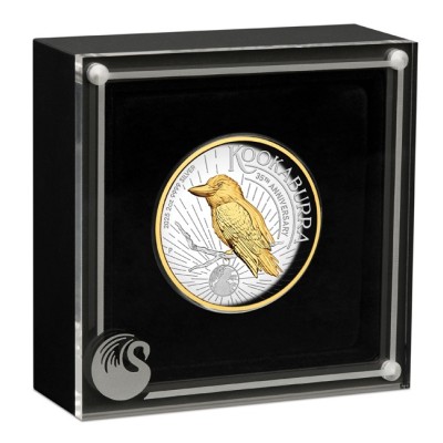 Kookaburra - Moneda de colección de plata de 2 Oz (entrega 25.6.2025)
