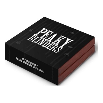 Peaky Blinders - Arthur Shelby - 2 Oz - Moneda de Plata de Coleccionista
