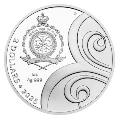 Quatrefoil (2025) - 1 Oz - Moneda de Plata de Colección (entrega 10.7.2025)