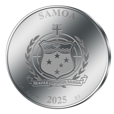 In memoriam - Papa Francisco - 1 Oz - moneda de colección de plata