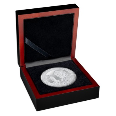 In memoriam - Papa Francisco - 1 Oz - moneda de colección de plata