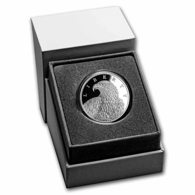Liberty United Crypto States (2023) - Moneda de colección de plata de 1 Oz Proof