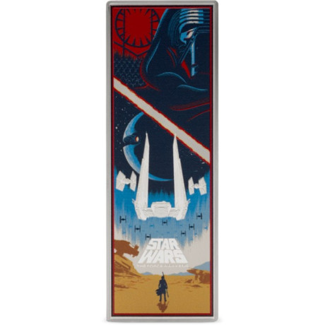 Star Wars: The Force Awakens - Moneda de colección de plata de 3 oz